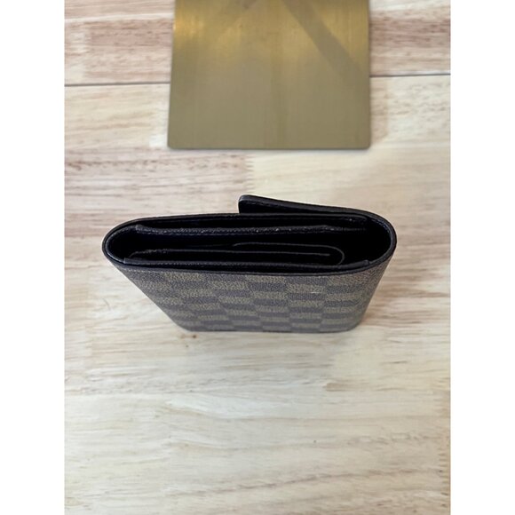 LOUIS VUITTON Tresor Etui Papier Trifold Wallet Damier Leather - Picture 13 of 14